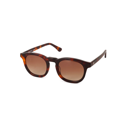 Unisex-Sonnenbrille mit braunem Gestell und braunen Gläsern – italienisches Acetat, 100% UV-Schutz, stilvolles Accessoire für Damen und Herren von Balibay