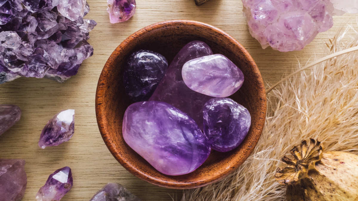 Auf welches Chakra wirkt Amethyst?