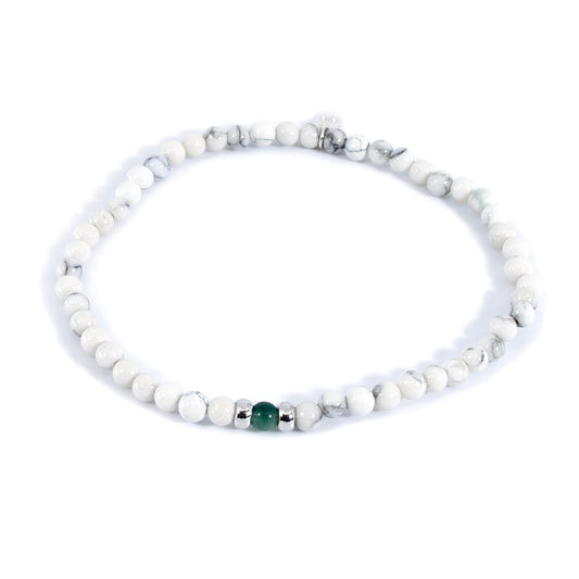 Tengis Herren Armband mit Magensit und Jadeit Steine von Balibay
